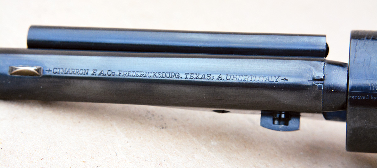 Cimarron F.A. imports the Uberti manufactured 1872 Open Top.